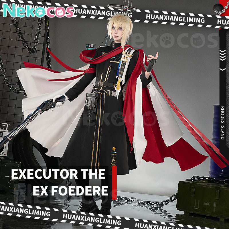 【Nekocos】Game Arknights Cosplay Executor the Ex Foedere Cosplay Costume Premium Edition | Custom-Tailor