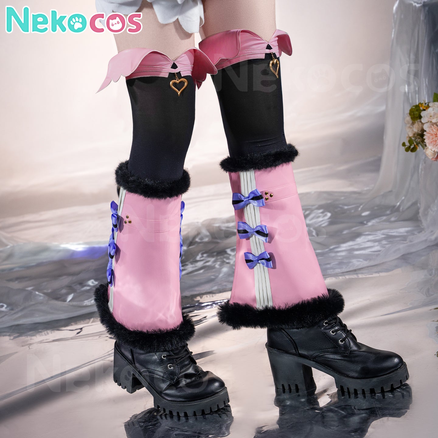 【Nekocos】Game Arknights Cosplay Eyjafjalla Fluffy Little Witch Cosplay Costume Premium Edition