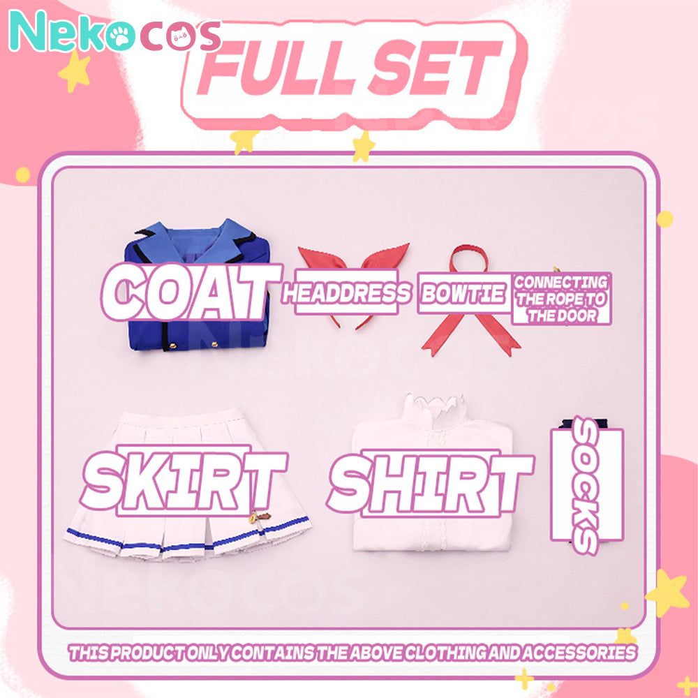 【Nekocos】Anime Aikatsu! Cosplay Fall school uniform Cosplay Costume Premium Edition | In Stock