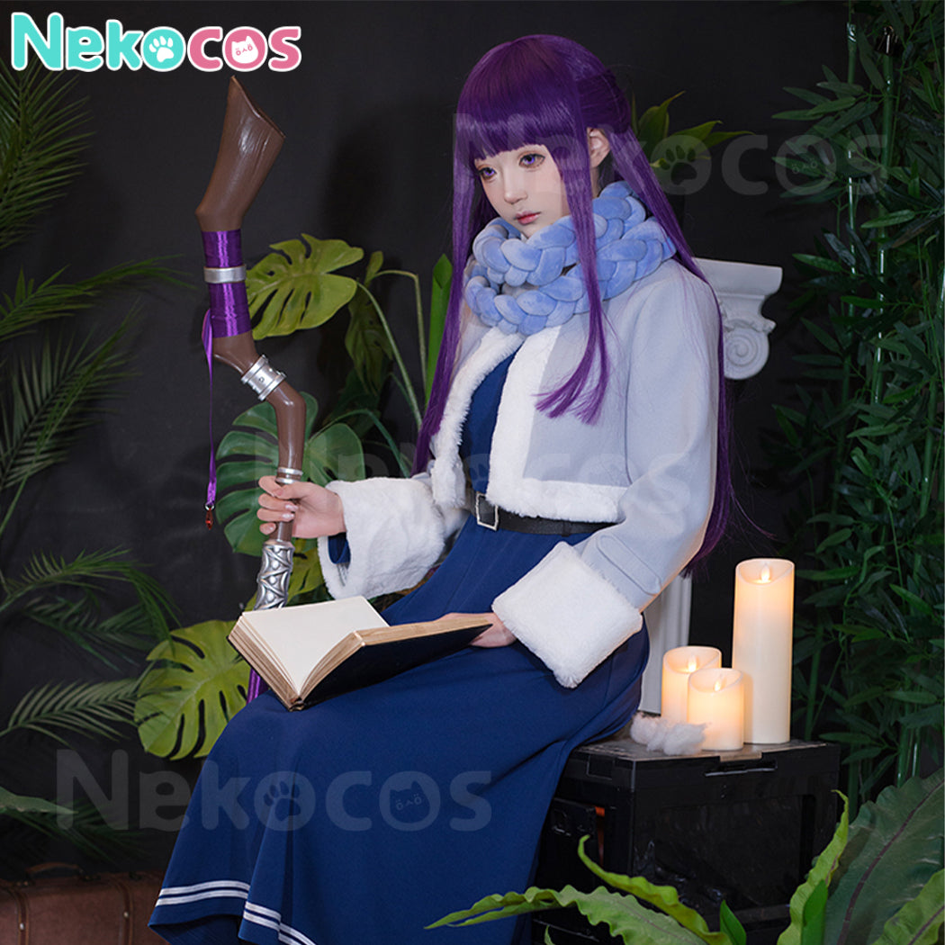 【Nekocos】Anime Frieren: Beyond Journey's End Cosplay Fern Winter Clothing Cosplay Costume | In Stock