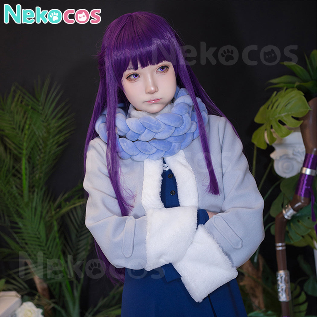 【Nekocos】Anime Frieren: Beyond Journey's End Cosplay Fern Winter Clothing Cosplay Costume | In Stock