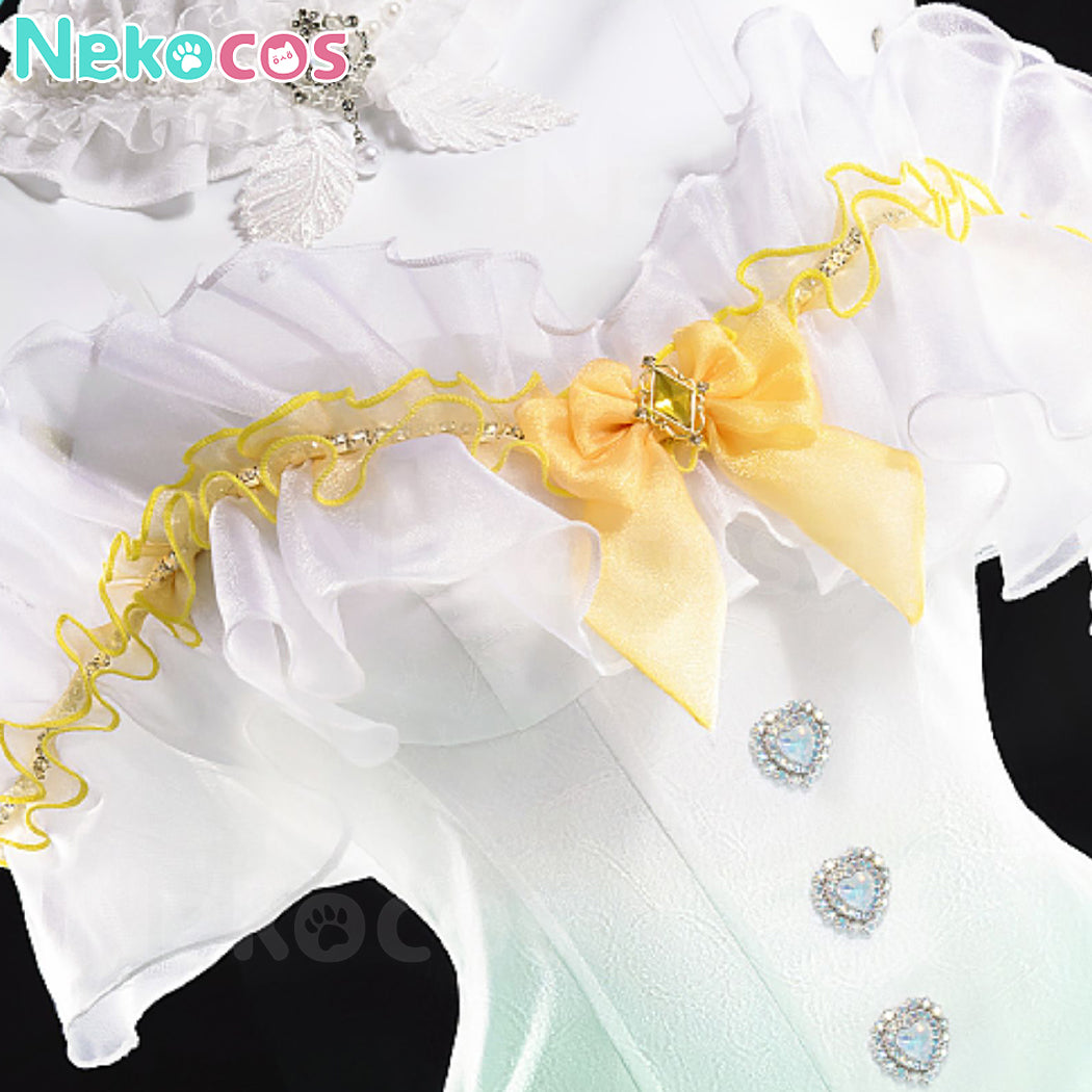 【Nekocos】Game Honkai: Star Rail Cosplay Firefly Firefly Flower Wedding Cosplay Costume | Custom-Tailor