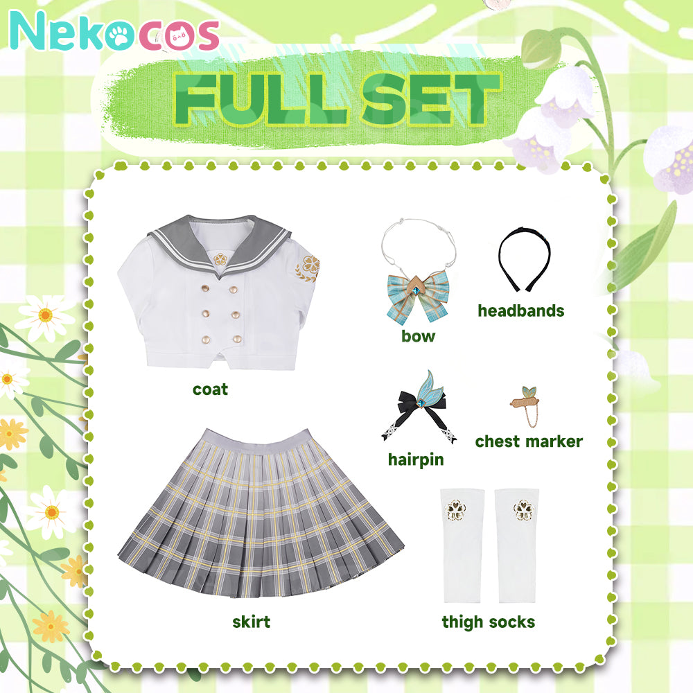 【Nekocos】Game Honkai: Star Rail Cosplay Firefly Spring Missive Cosplay Costume | In Stock