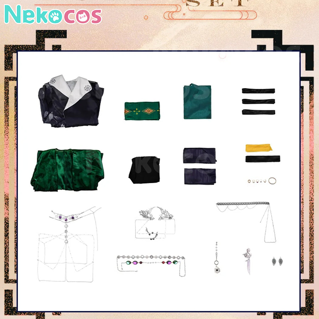 【Nekocos】Game Where Winds Meet Cosplay Floral Reverie Cosplay Costume | Custom-Tailor