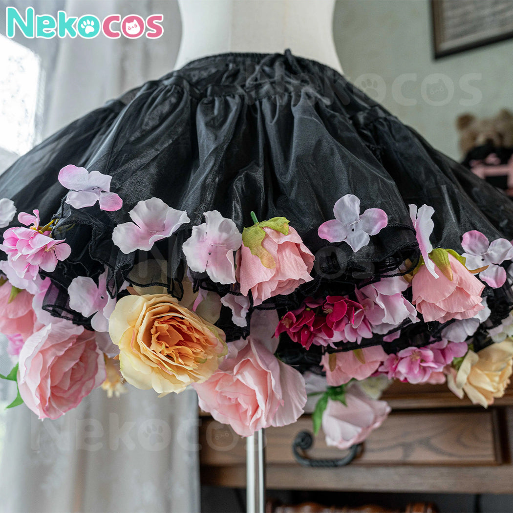 【Nekocos】Cosplay Floral Petticoats | In Stock