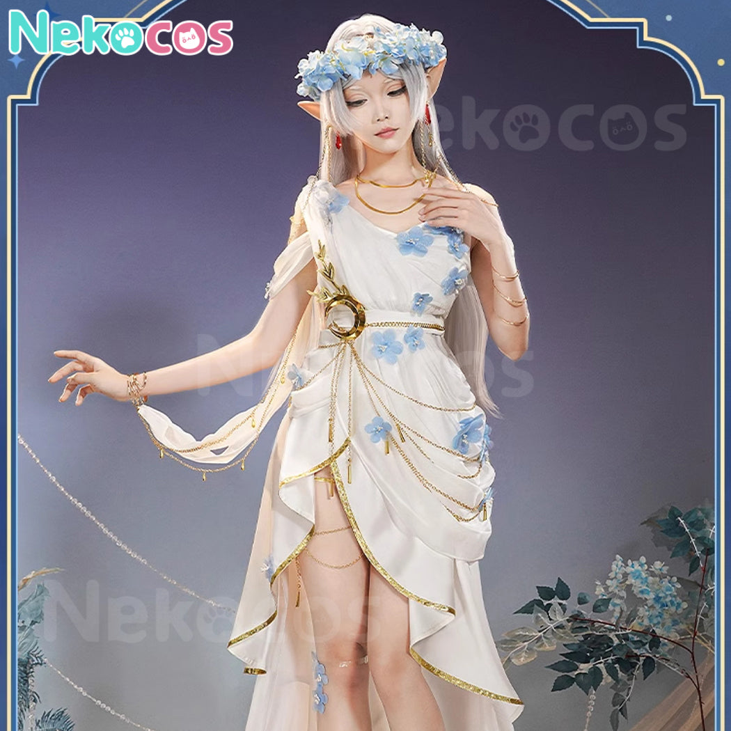 【Nekocos】Anime Frieren: Beyond Journey's End Cosplay Frieren Cosplay Costume Premium Edition | In Stock