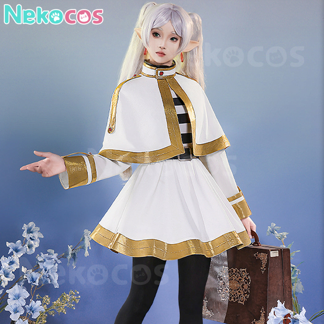【Nekocos】Anime Frieren: Beyond Journey's End Cosplay Frieren Cosplay Costume Premium Edition | In Stock