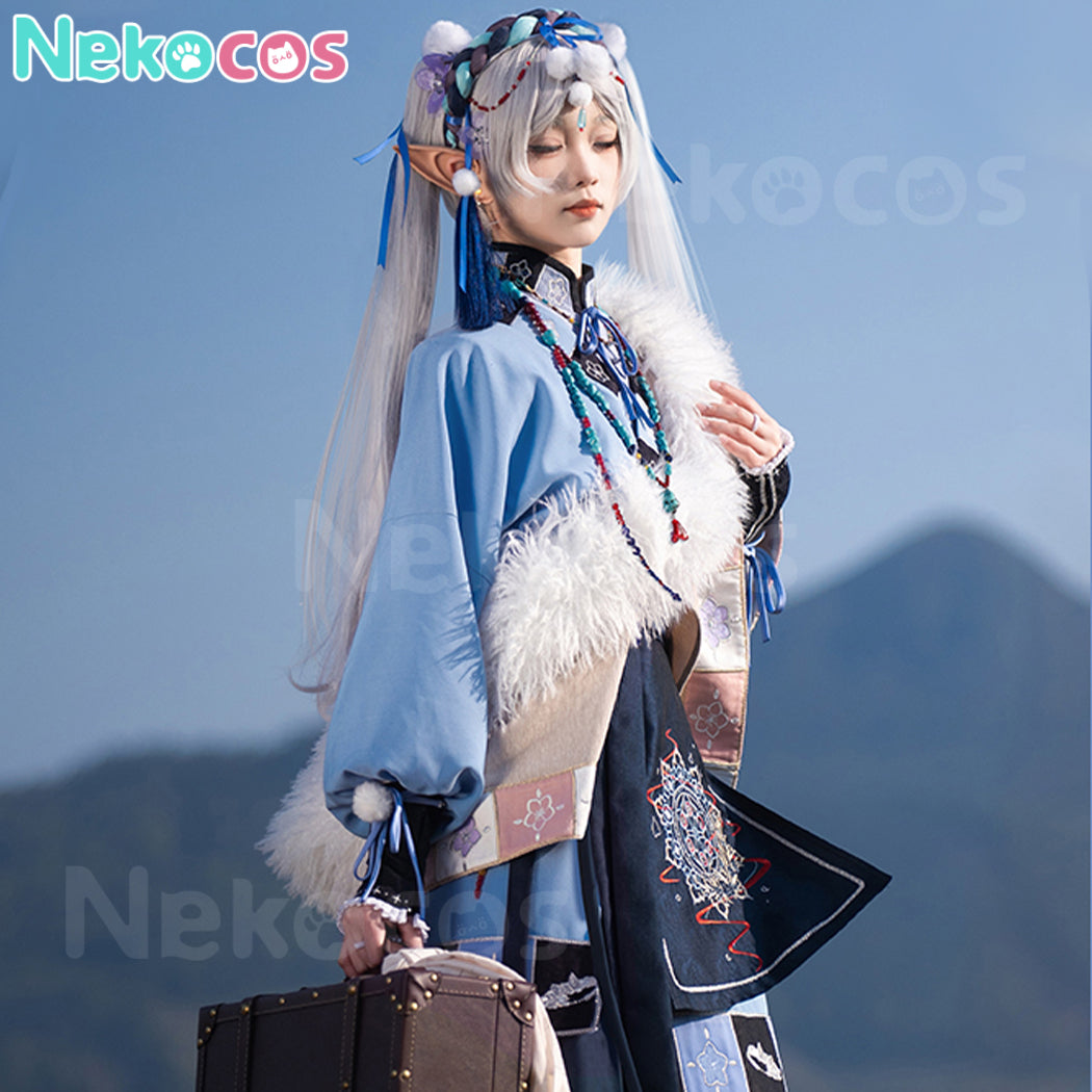 【Nekocos】Anime Frieren: Beyond Journey's End Cosplay Frieren Cosplay Costume Premium Edition | In Stock