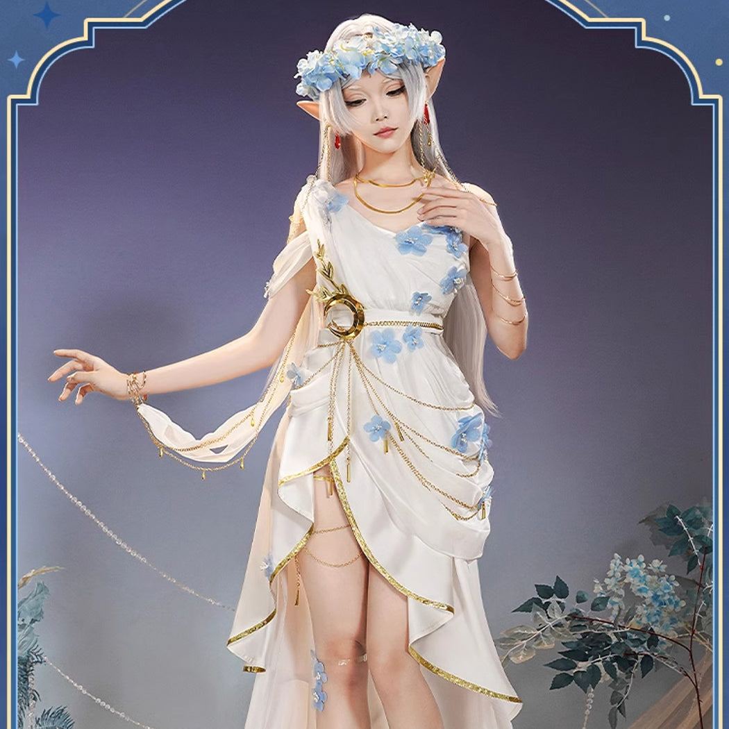 【Nekocos】Anime Frieren: Beyond Journey's End Cosplay Frieren Cosplay Costume Premium Edition | In Stock