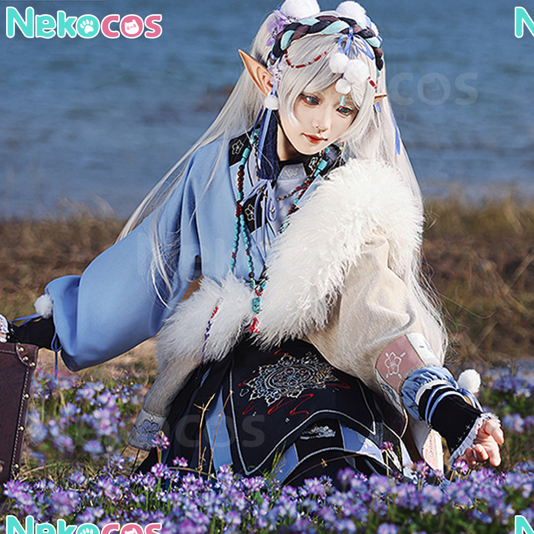 【Nekocos】Anime Frieren: Beyond Journey's End Cosplay Frieren Cosplay Costume Premium Edition | In Stock