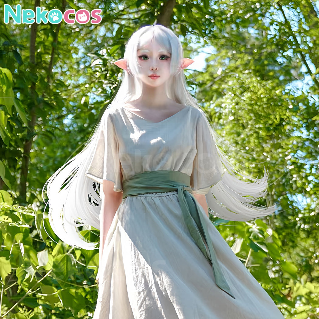 【Nekocos】Anime Frieren: Beyond Journey's End Cosplay Frieren Practice Cosplay Costume | In Stock