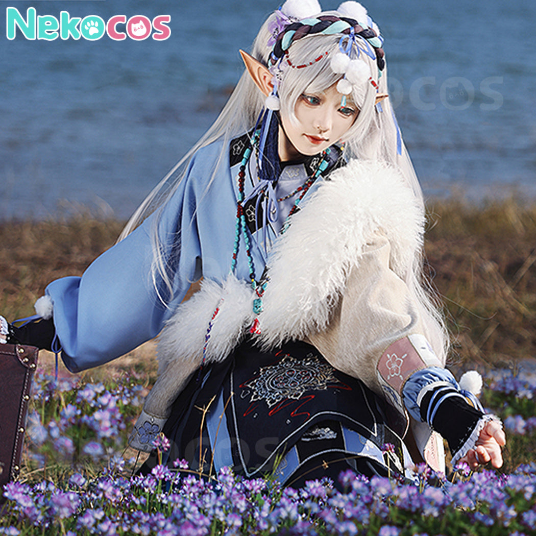 【Nekocos】Anime Frieren: Beyond Journey's End Cosplay Frieren Cosplay Costume Premium Edition | In Stock