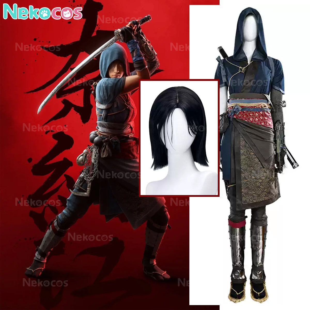 Naoe Fujibayashi Cosplay Costume - Custom-Tailored PerfectionAssassin's Creed Shadows,Costume,Game