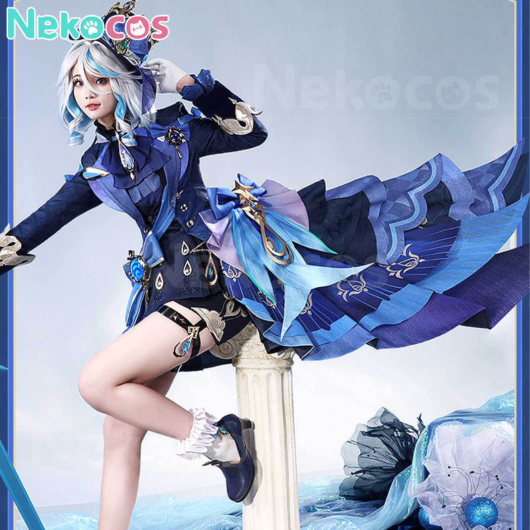 【Nekocos】Game Genshin Impact Cosplay Furina Cosplay Costume Premium Edition | Custom-Tailor