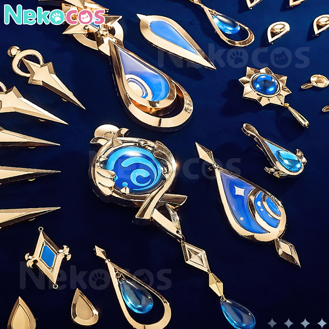 【Nekocos】Game Genshin Impact Cosplay Furina Cosplay Costume Premium Edition | Custom-Tailor