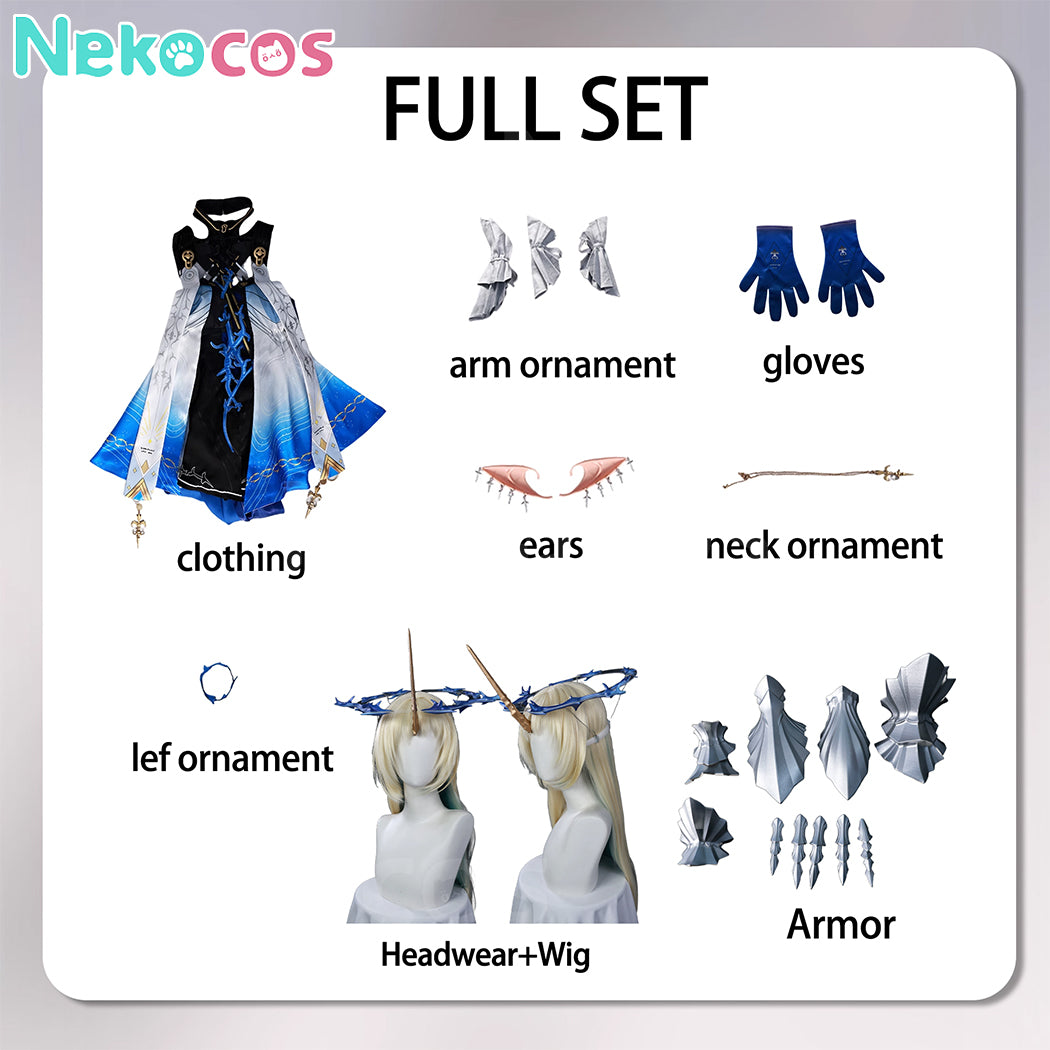 【Nekocos】Game Wuthering Waves Cosplay Furina Cosplay Costume | In Stock