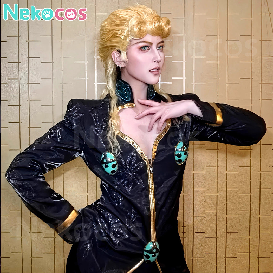 【Nekocos】Anime JoJo's Bizarre Adventure Cosplay Giorno Giovanna Cosplay Costume | Custom-Tailor