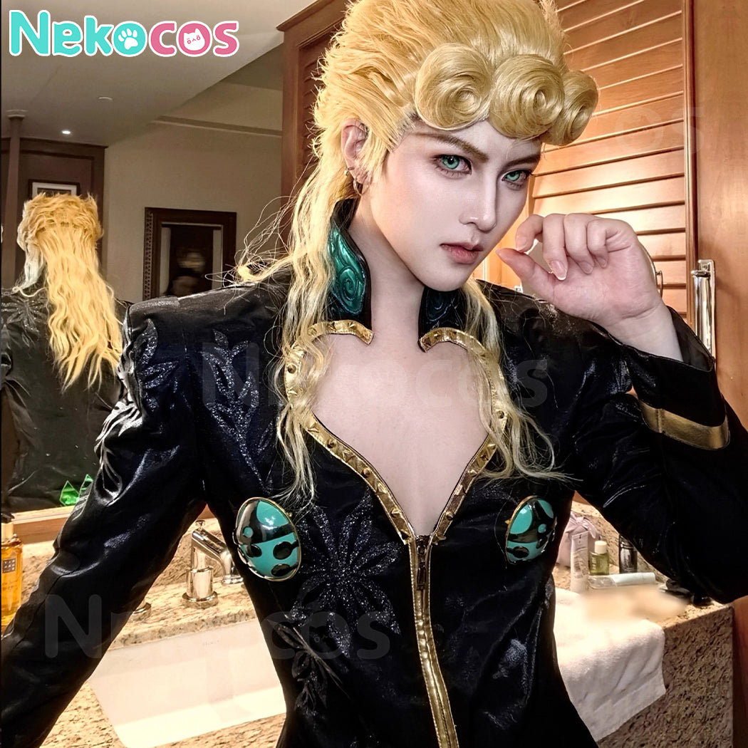 【Nekocos】Anime JoJo's Bizarre Adventure Cosplay Giorno Giovanna Cosplay Costume | Custom-Tailor