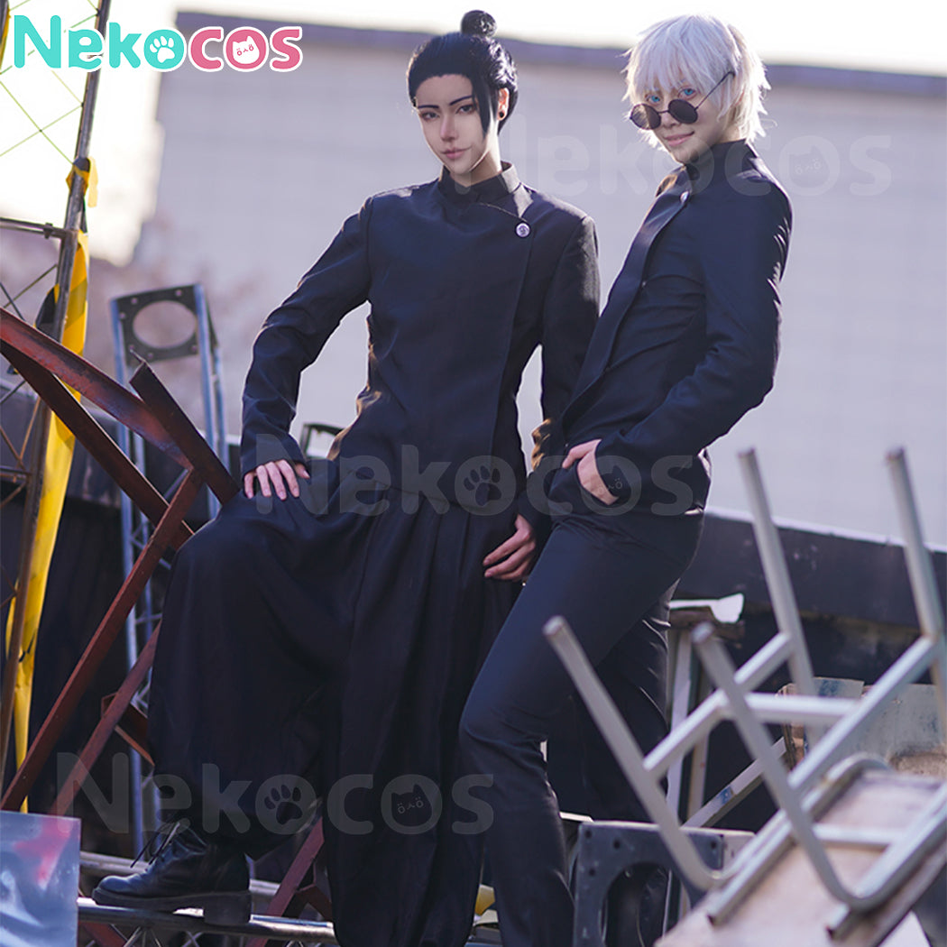 【Nekocos】Anime Jujutsu Kaisen Cosplay Satoru Gojo Suguru Geto Costume | In Stock