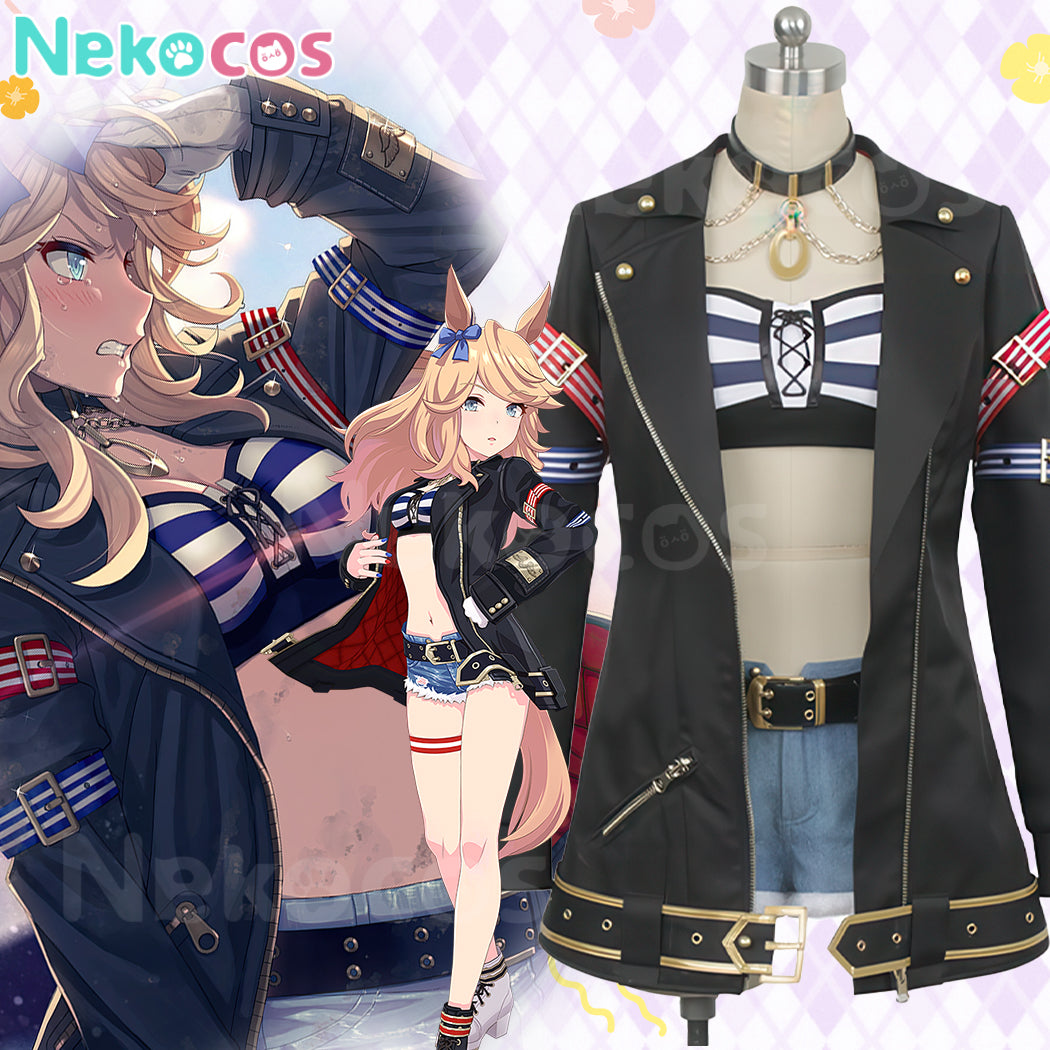 【Nekocos】Game Uma Musume Pretty Derby Cosplay Gold City Cosplay Costume | Custom-Tailor
