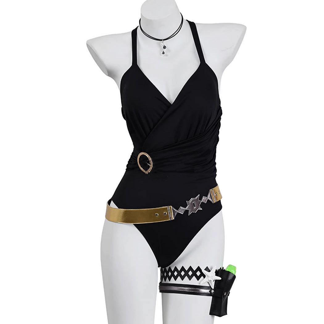 【Nekocos】Game Uma Musume Pretty Derby Cosplay Gold Ship Swimsuit Cosplay Costume | Pre-Sale