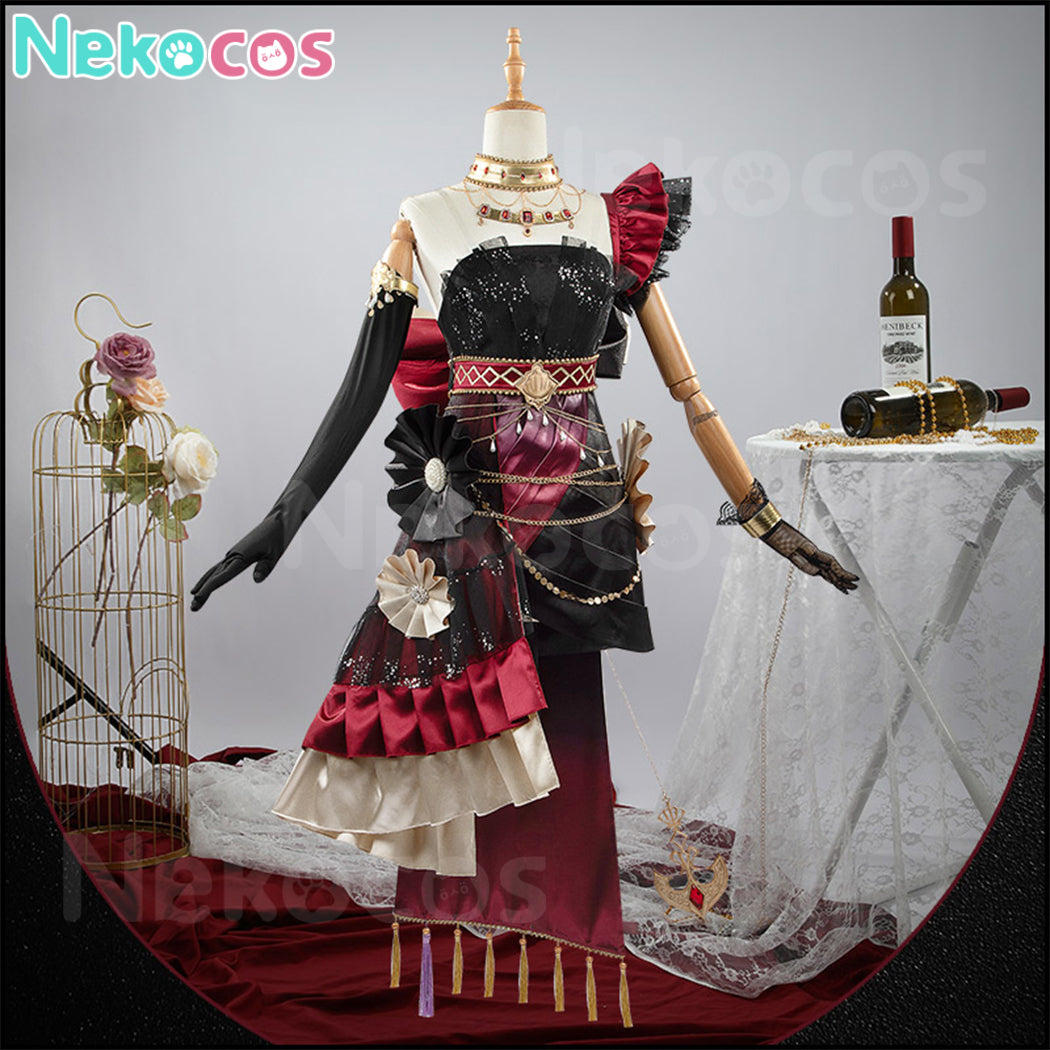 【Nekocos】Game Uma Musume Pretty Derby Cosplay Arc de Triomphe Dress Gold Ship Cosplay Costume | Pre-Sale