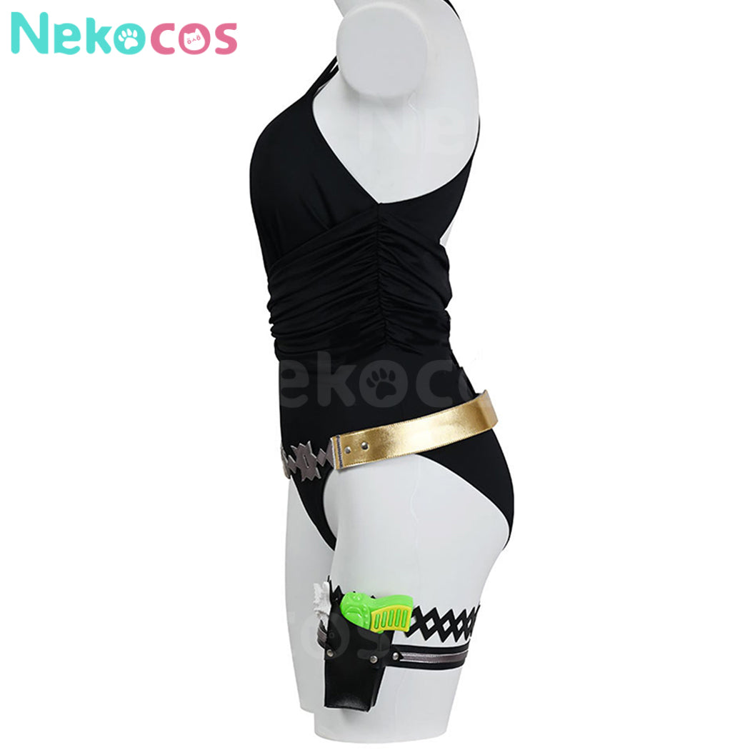 【Nekocos】Game Uma Musume Pretty Derby Cosplay Gold Ship Swimsuit Cosplay Costume | Custom-Tailor