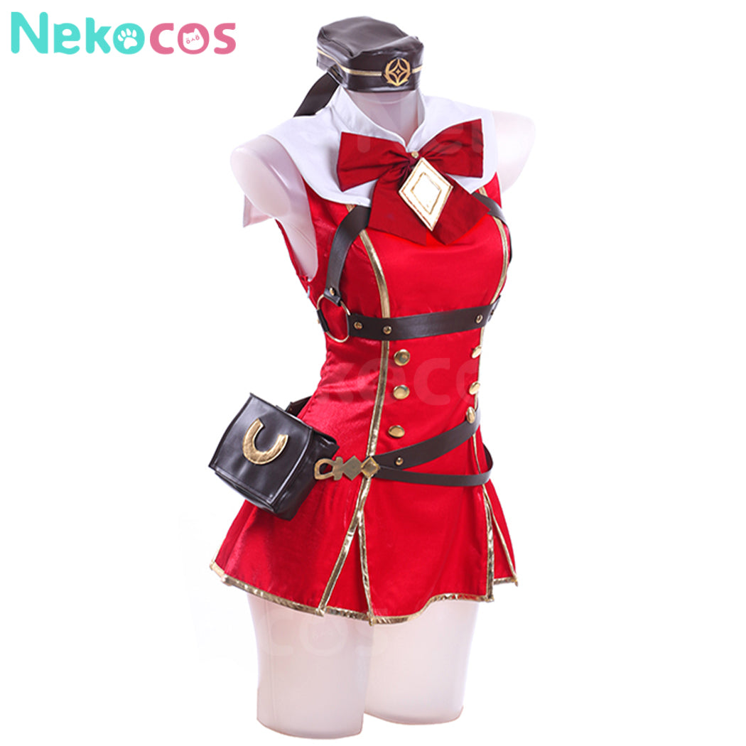 【Nekocos】Game Uma Musume Pretty Derby Cosplay Gold Ship Cosplay Costume | In Stock