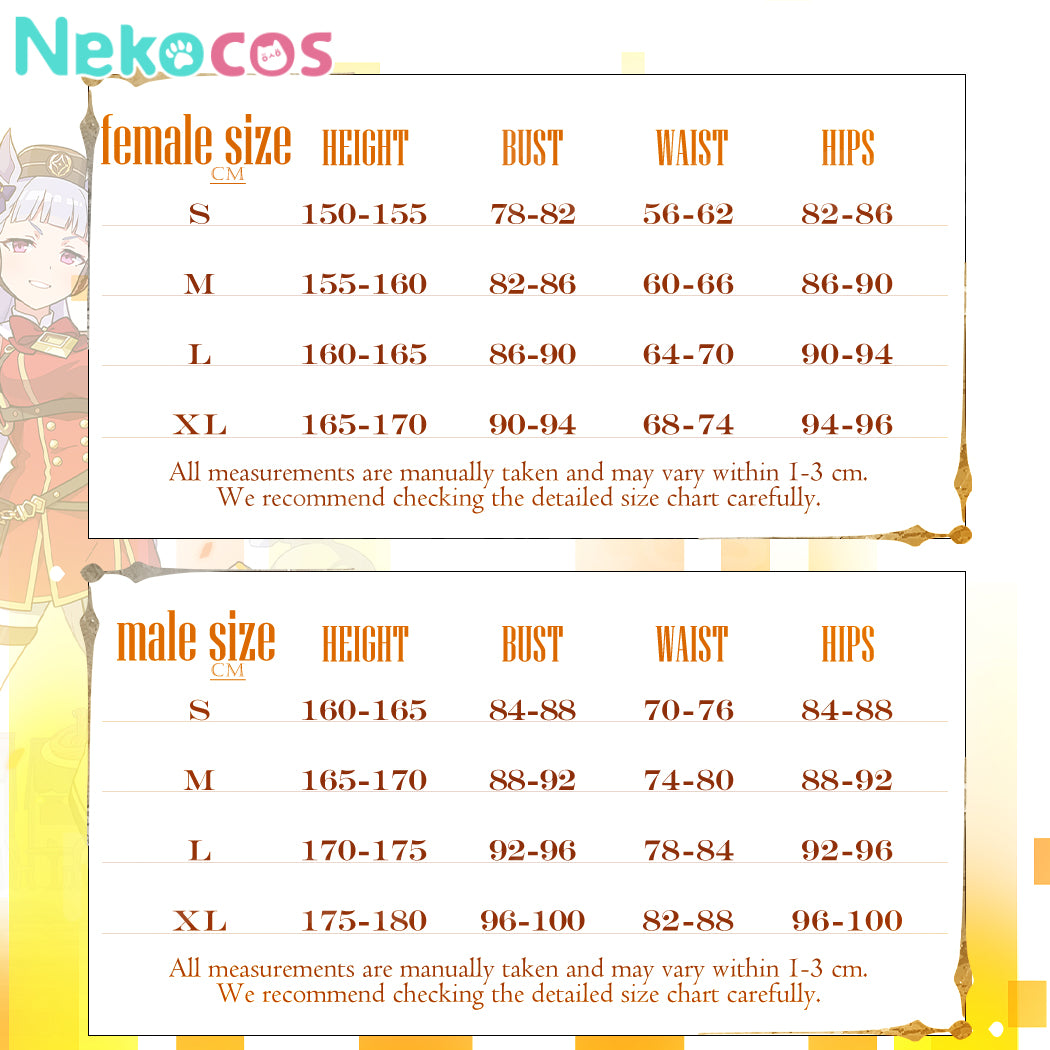 【Nekocos】Game Uma Musume Pretty Derby Cosplay Gold Ship Cosplay Costume | In Stock