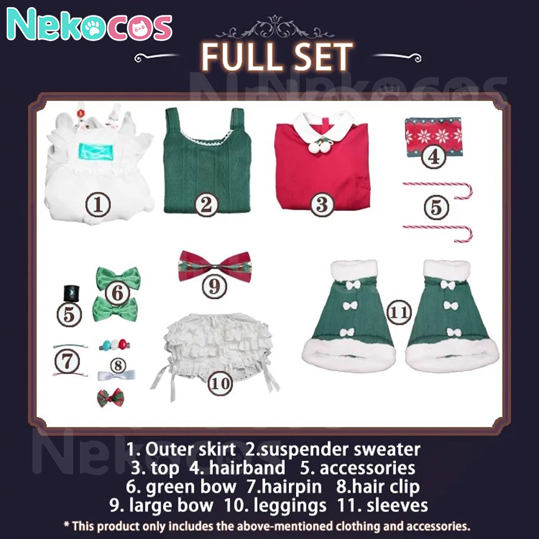 【Nekocos】Game Arknights Cosplay Goldenglow Joyful Night Attendant Cosplay Costume | Custom-Tailor