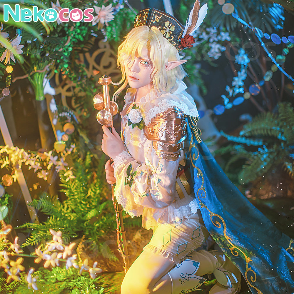 【Nekocos】Game Identity V Cosplay Grave Keeper Half-Elf Knight Cosplay Costume | Custom-Tailor