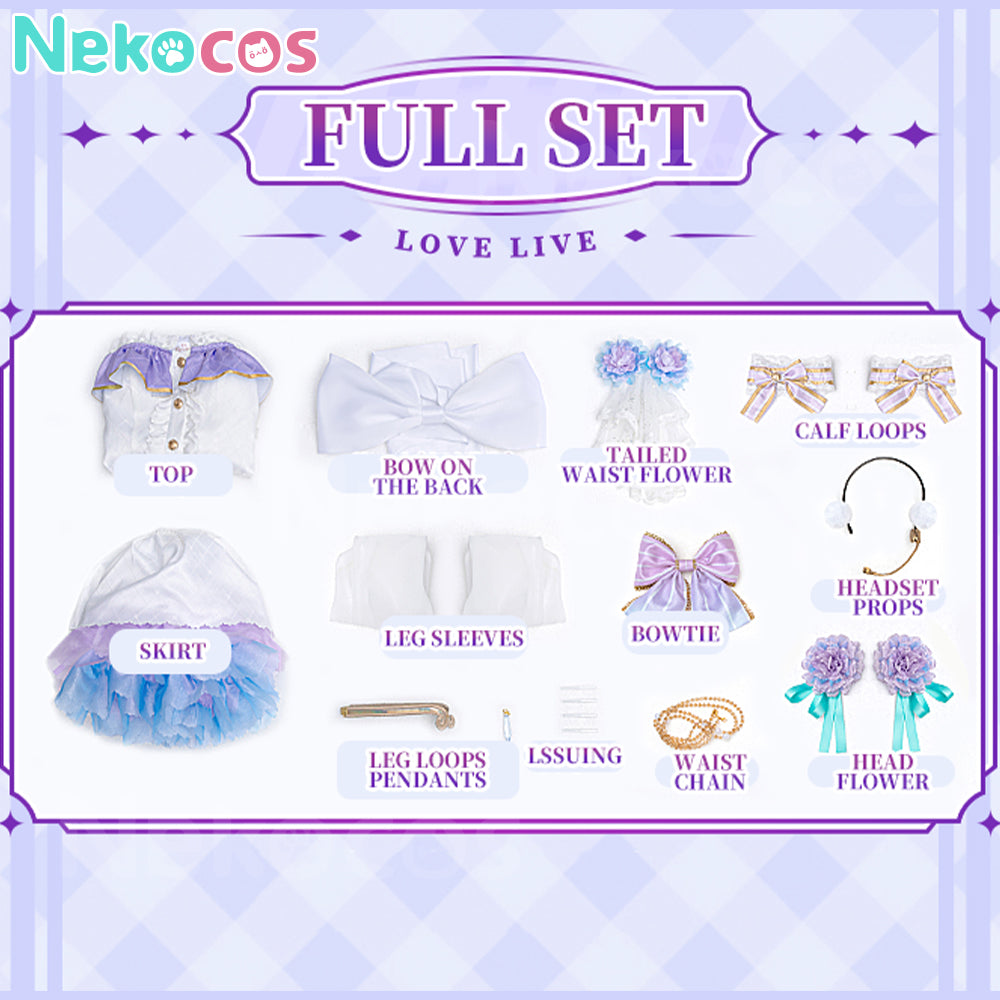 【Nekocos】Anime Love Live! School Idol Project Cosplay Hanayo Koizumi Cosplay Costume | In Stock