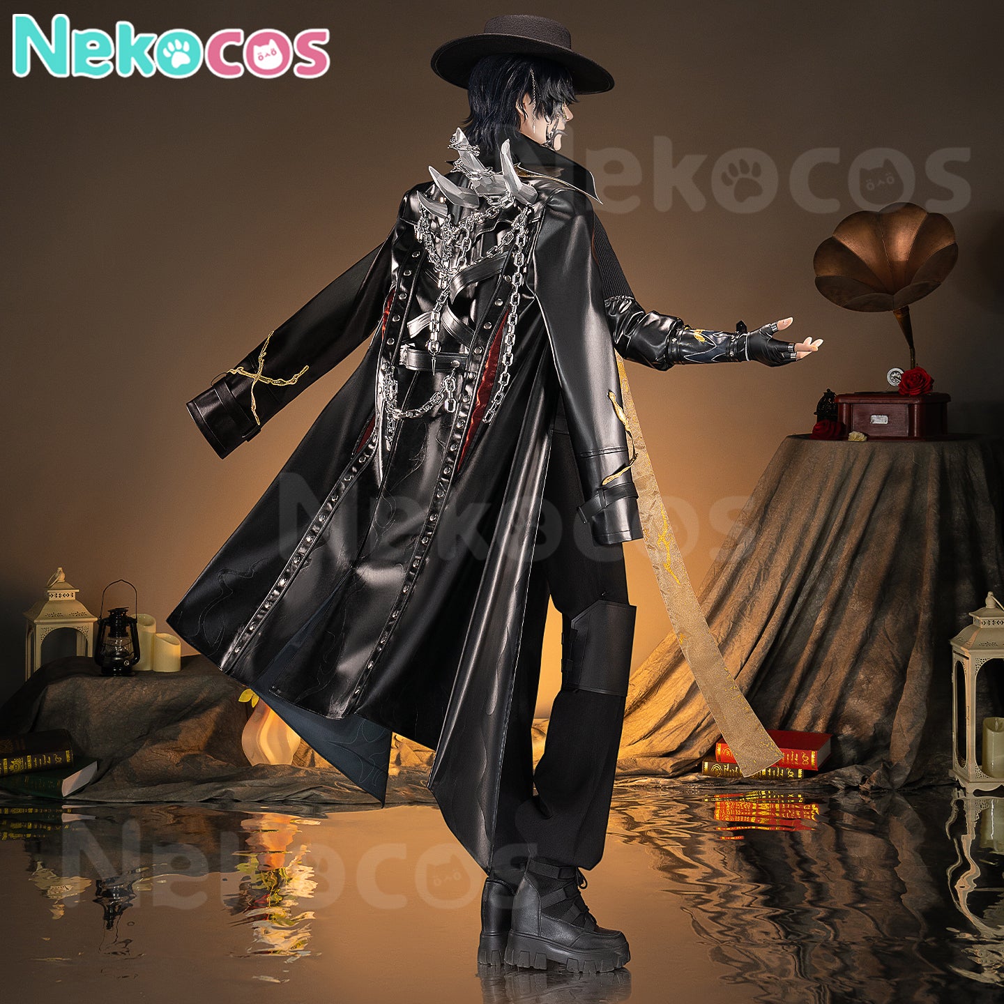 【Nekocos】Game Identity V Cosplay Gold Foil Cosplay Costume Premium Edition | Custom-Tailor