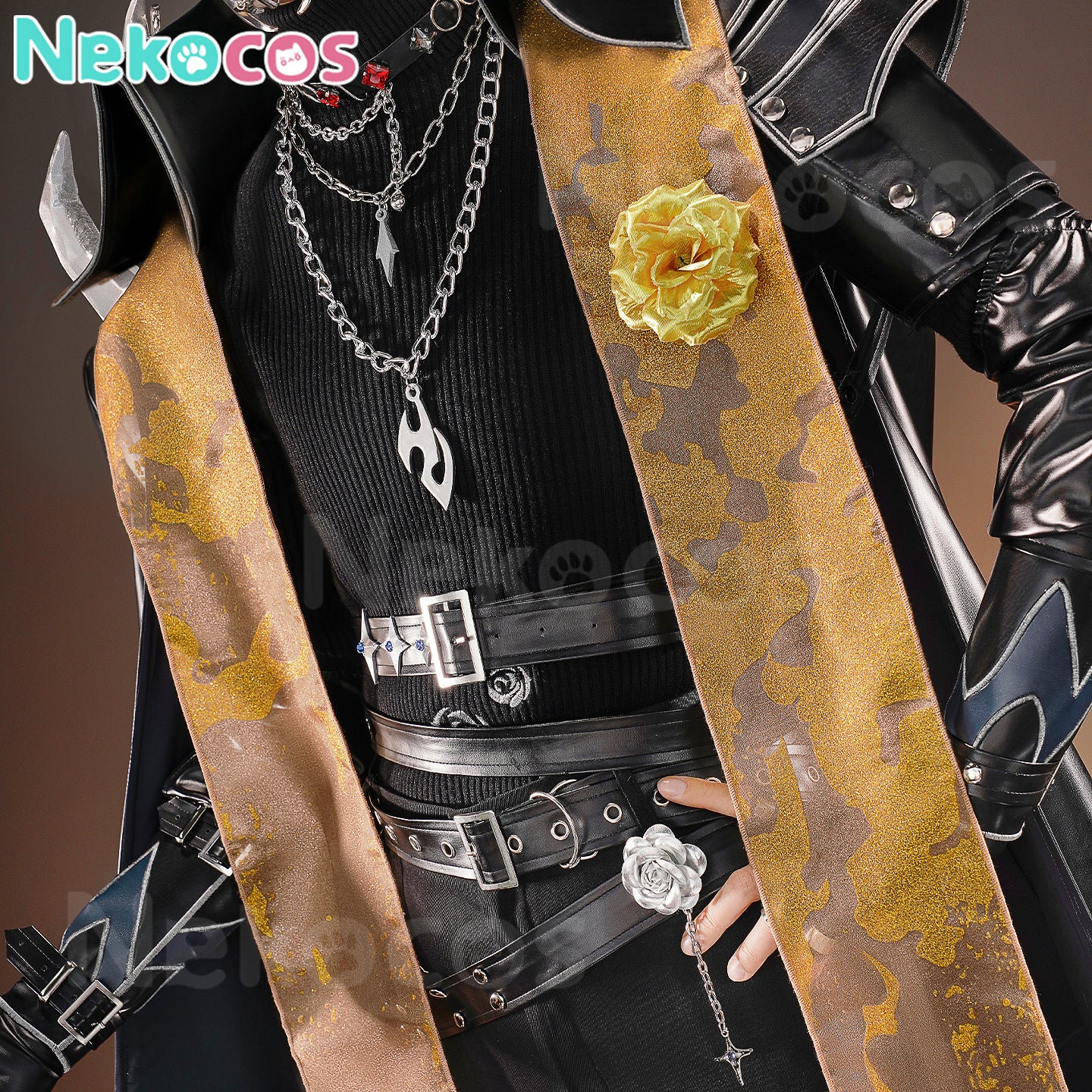 【Nekocos】Game Identity V Cosplay Gold Foil Cosplay Costume Premium Edition | Custom-Tailor