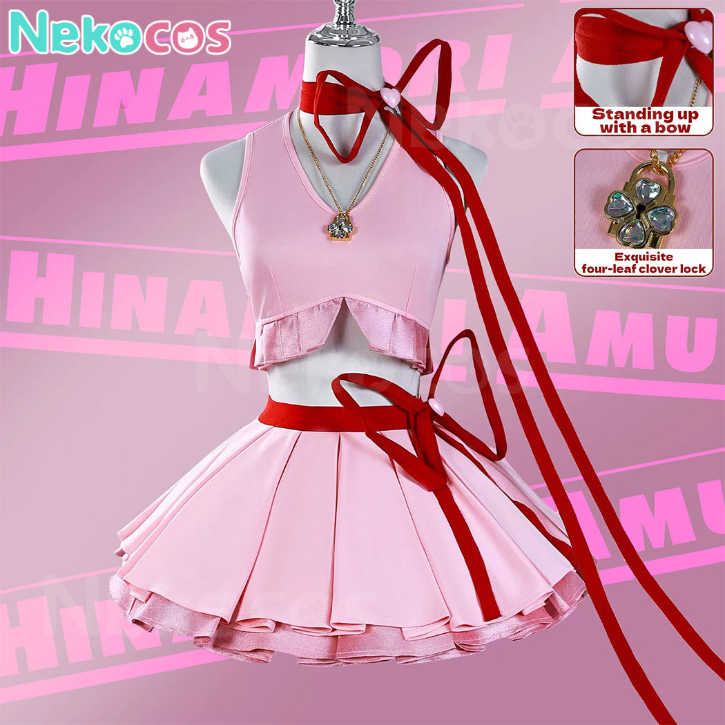 【Nekocos】Anime Shugo Chara! Cosplay Character transformation Amulet Heart! Cosplay Costume | In Stock
