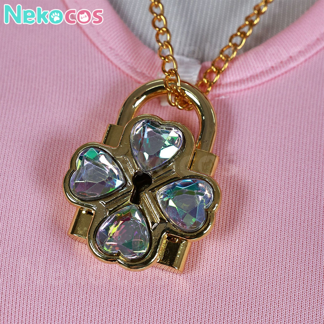 【Nekocos】Anime Shugo Chara! Cosplay Character transformation Amulet Heart! Cosplay Costume | In Stock