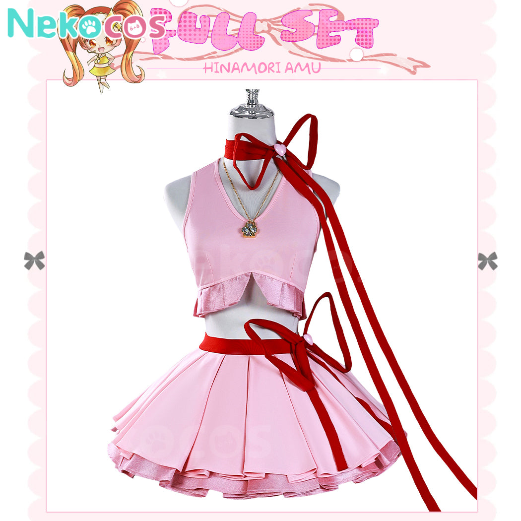 【Nekocos】Anime Shugo Chara! Cosplay Character transformation Amulet Heart! Cosplay Costume | In Stock