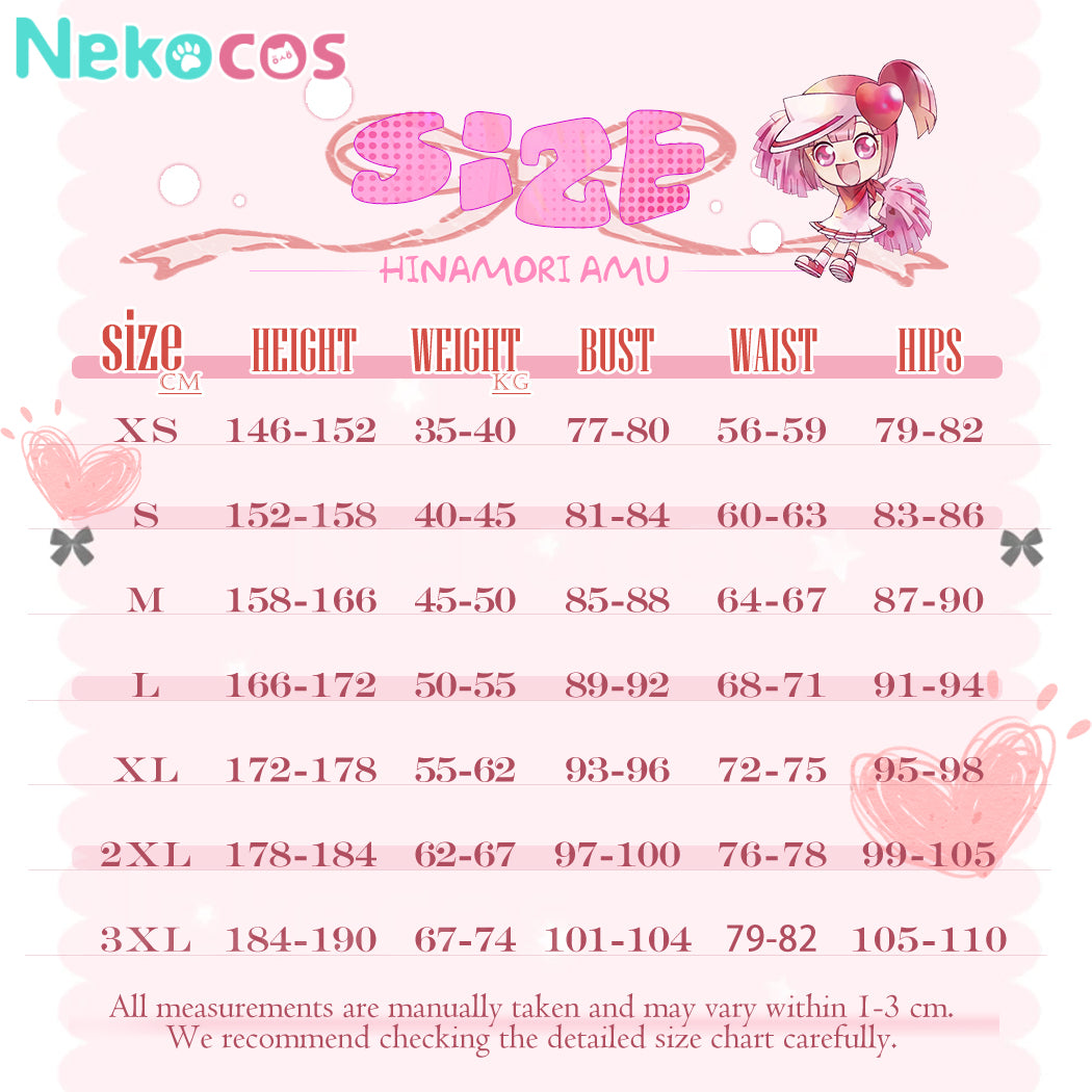 【Nekocos】Anime Shugo Chara! Cosplay Character transformation Amulet Heart! Cosplay Costume | In Stock