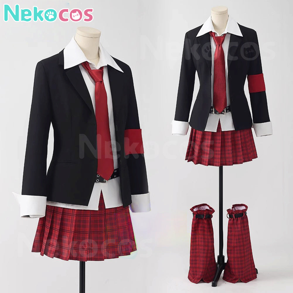 【Nekocos】Anime Shugo Chara! Cosplay Seiyo Academy Hinamori Amu Cosplay Costume | In Stock