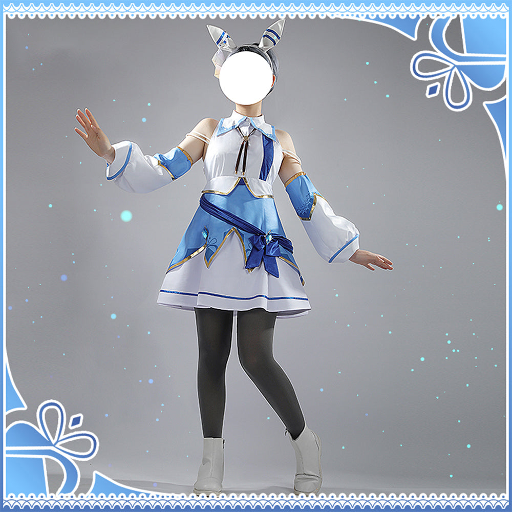 【Nekocos】Game Uma Musume Pretty Derby Cosplay Hishi Miracle Cosplay Costume | Custom-Tailor
