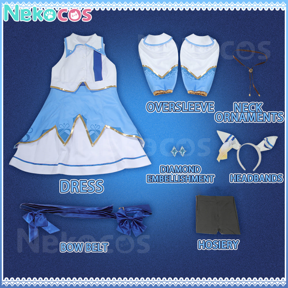 【Nekocos】Game Uma Musume Pretty Derby Cosplay Hishi Miracle Cosplay Costume | Pre-Sale