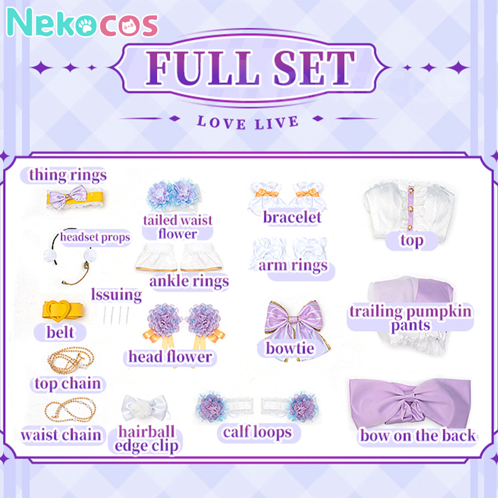 【Nekocos】Anime Love Live! School Idol Project Cosplay Honoka Kousaka Cosplay Costume | In Stock