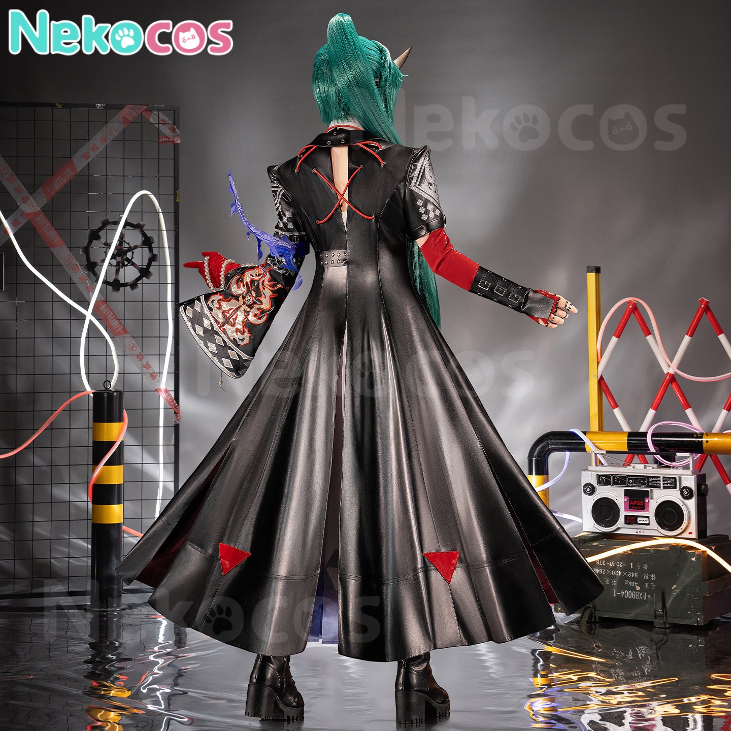 【Nekocos】Game Arknights Cosplay Hoshiguma the Breacher Cosplay Costume Premium Edition | Custom-Tailor