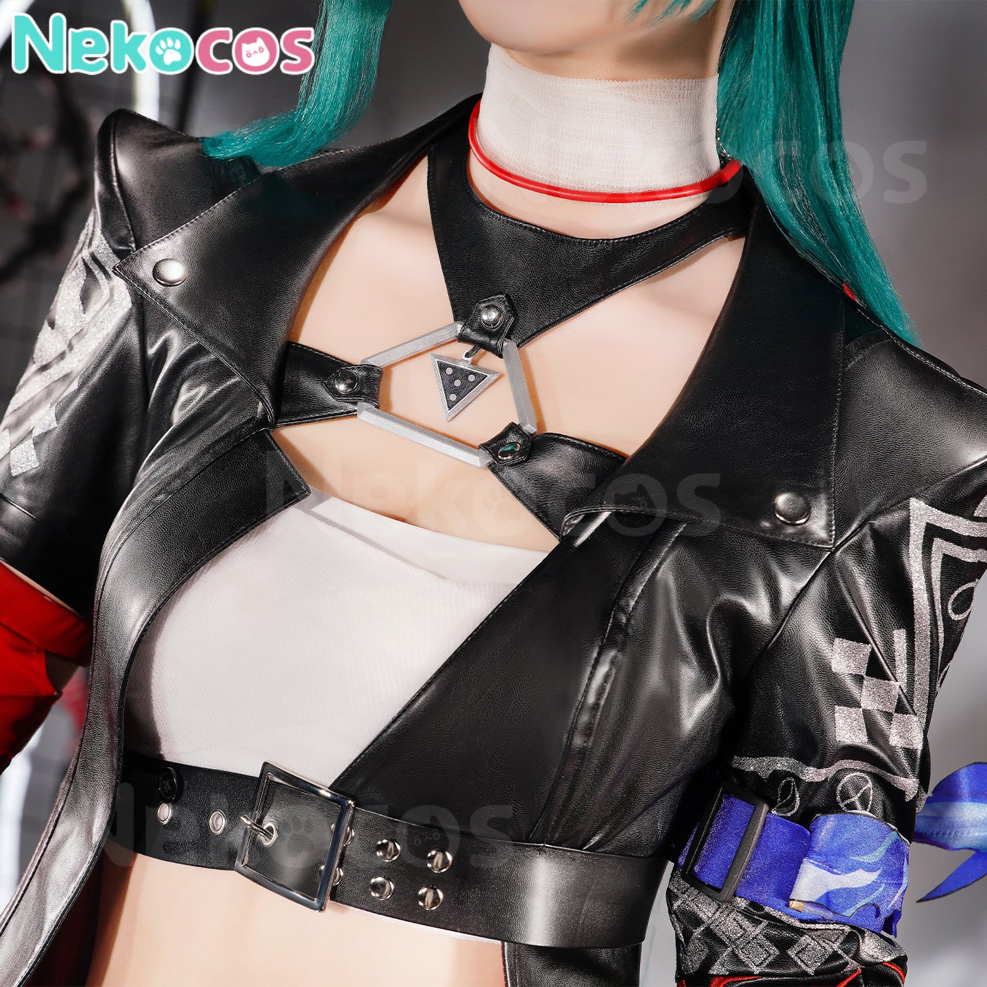 【Nekocos】Game Arknights Cosplay Hoshiguma the Breacher Cosplay Costume Premium Edition | Custom-Tailor