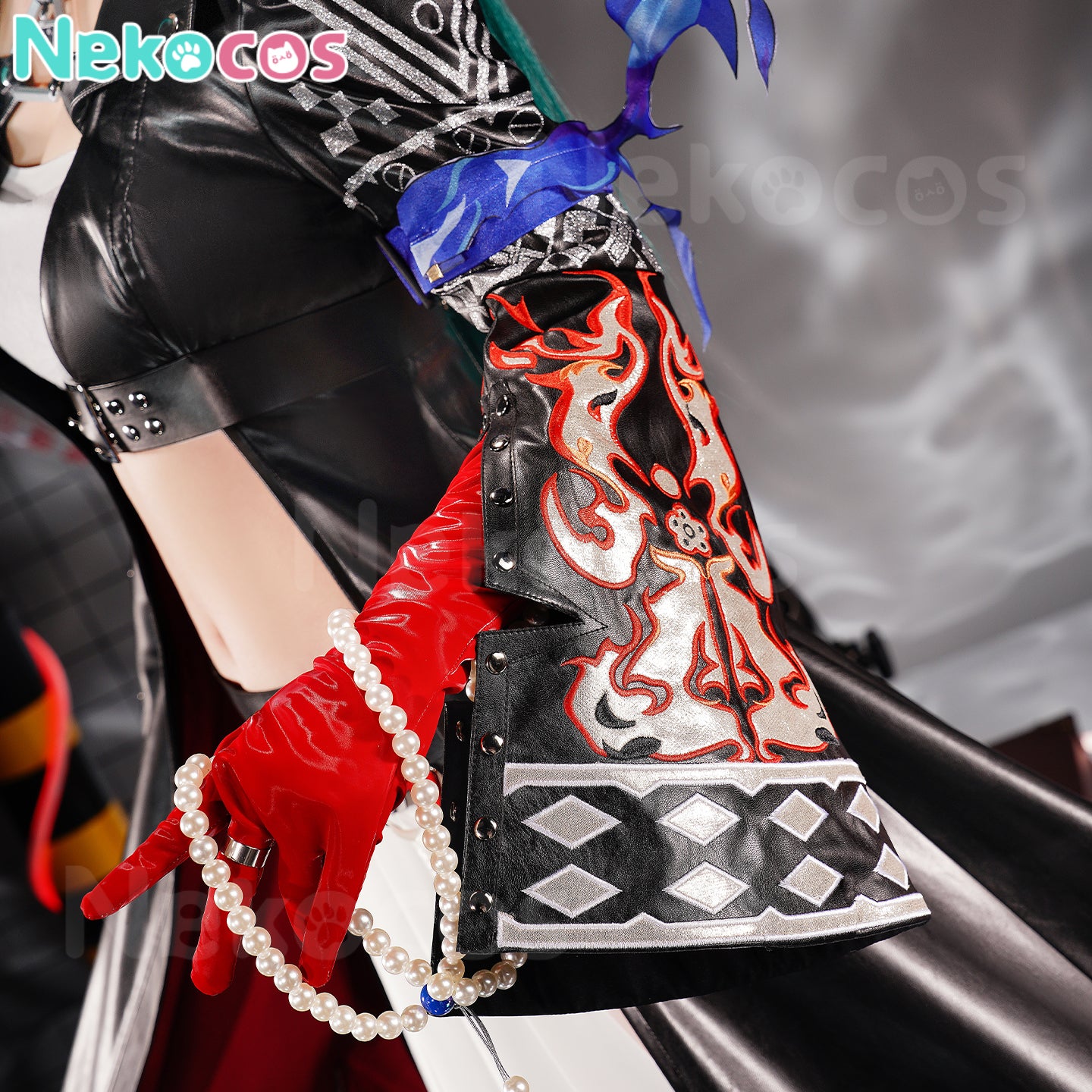 【Nekocos】Game Arknights Cosplay Hoshiguma the Breacher Cosplay Costume Premium Edition | Custom-Tailor