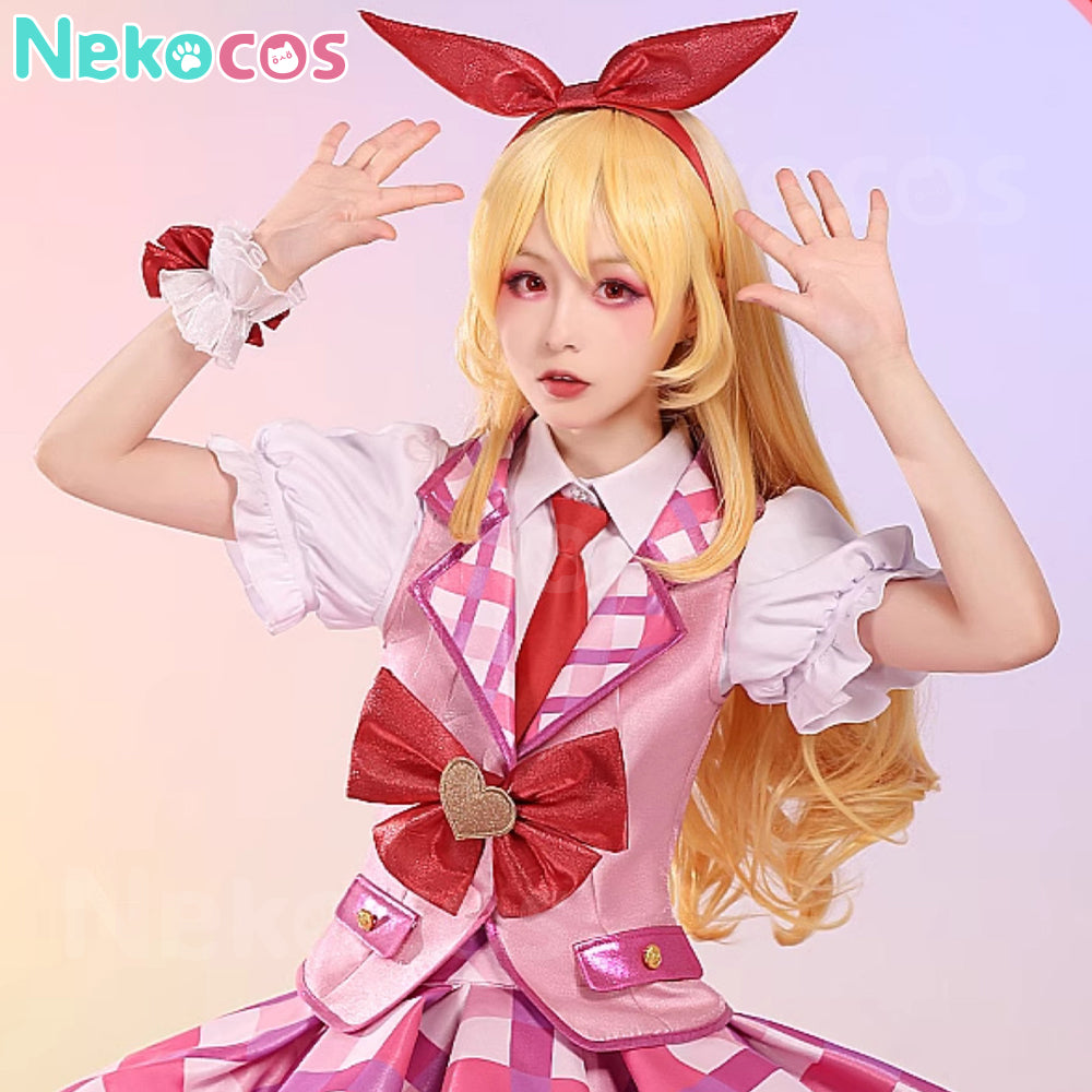 【Nekocos】Anime Aikatsu! Cosplay Hoshimiya Ichigo Cosplay Costume Premium Edition | In Stock