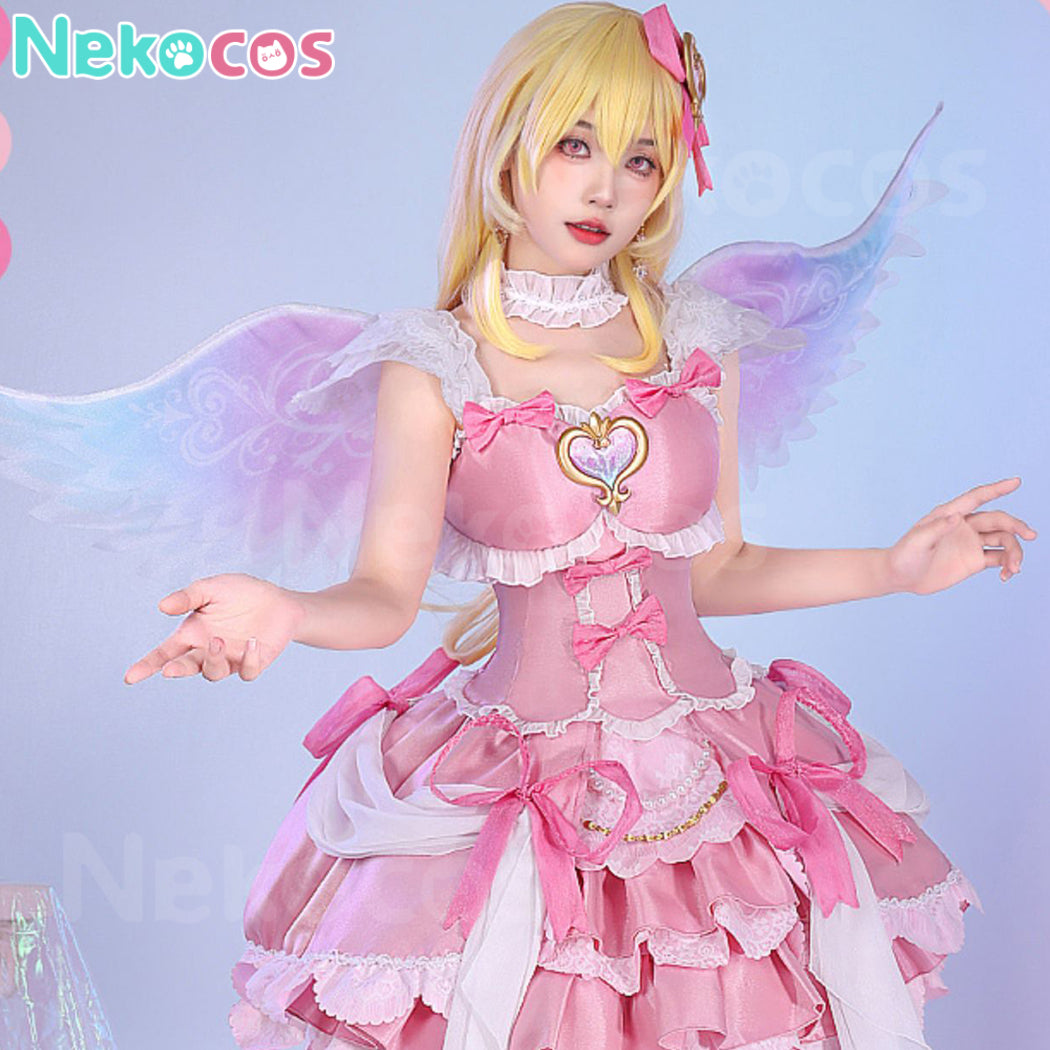 【Nekocos】Anime Aikatsu! Cosplay Hoshimiya Ichigo Cosplay Costume Premium Edition | In Stock