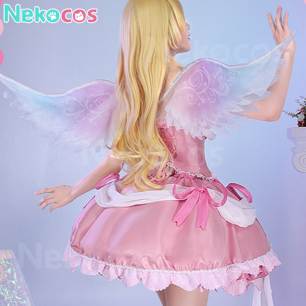 【Nekocos】Anime Aikatsu! Cosplay Hoshimiya Ichigo Cosplay Costume Premium Edition | In Stock