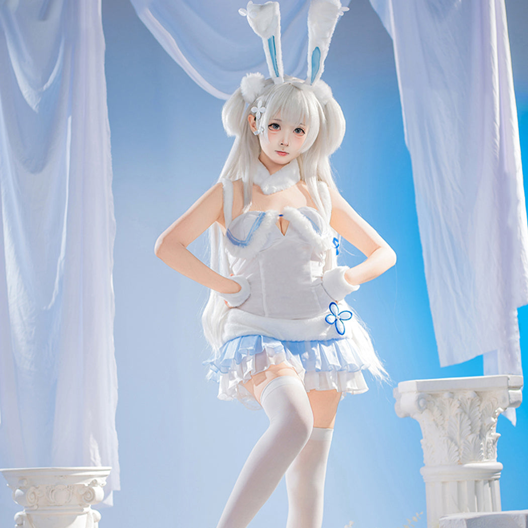 【Nekocos】Game AzurLane Cosplay IJN Umikaze Bunny Girl Cosplay Costume | Custom-Tailor