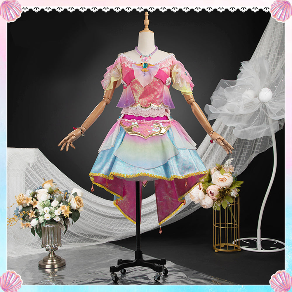 【Nekocos】Anime Aikatsu! Cosplay Ichigo Hoshimiya Cosplay Costume | Custom-Tailor